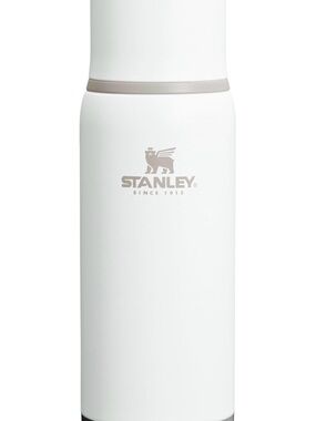 Stanley White and Silver Insulated Bottle
